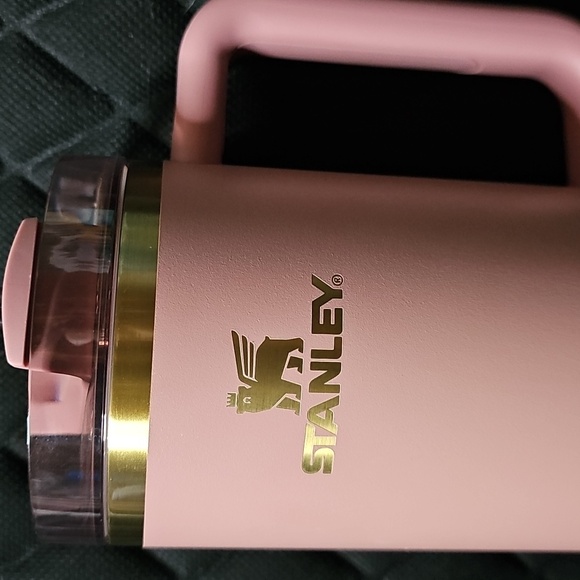 Stanley Dark Pink/Mauve Travel Mug with Handle And Lid 40oz - Picture 2 of 6